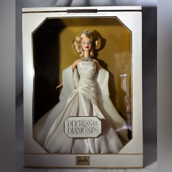 Barbie Other - NWT Swarovski Barbie Doll in box with Elegant Design - collectors item